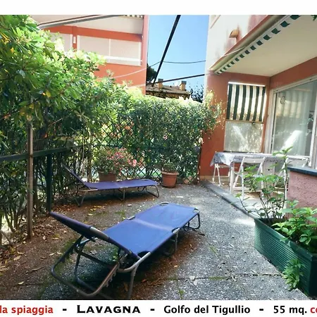 Appartement Bilocale Con Giardino A 70 Mt Dalla Spiaggia *