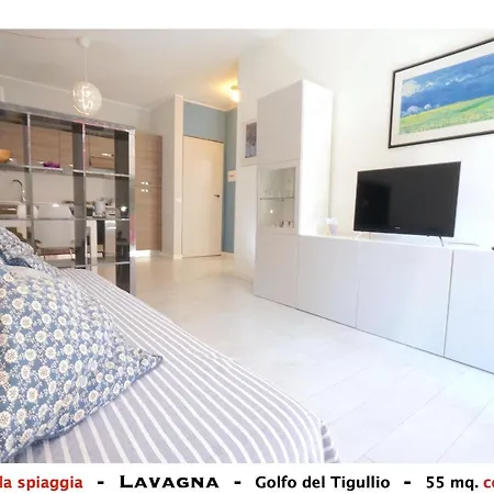 Bilocale Con Giardino A 70 Mt Dalla Spiaggia Appartement Lavagna