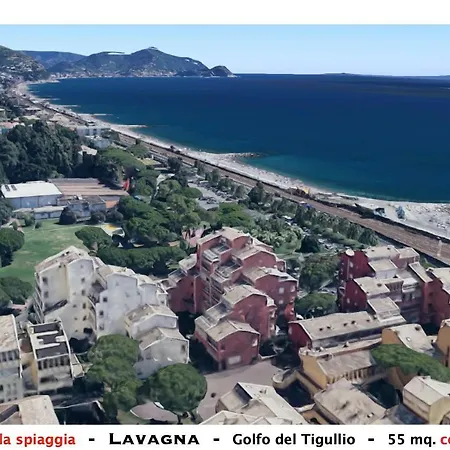 Bilocale Con Giardino A 70 Mt Dalla Spiaggia Lavagna