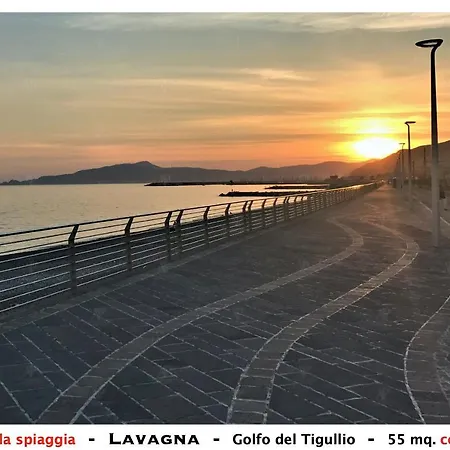 Bilocale Con Giardino A 70 Mt Dalla Spiaggia * Lavagna
