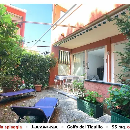 Bilocale Con Giardino A 70 Mt Dalla Spiaggia *